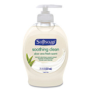 Softsoap LIQUID HAND SOAP PUMP WITH ALOE, CLEAN FRESH 7.5 OZ BOTTLE (26012EA)