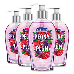 Softsoap PREMIUM LIQUID HAND SOAP, PEONY, 13 OZ, 4/CARTON (46854)