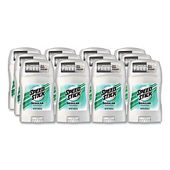 Speed Stick Deodorant, Regular Scent, 1.8 oz, 12/Carton (94020)