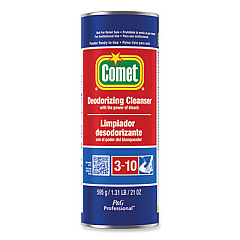 Comet Deodorizing Cleanser with Bleach, Powder, 21 oz Canister (32987EA)