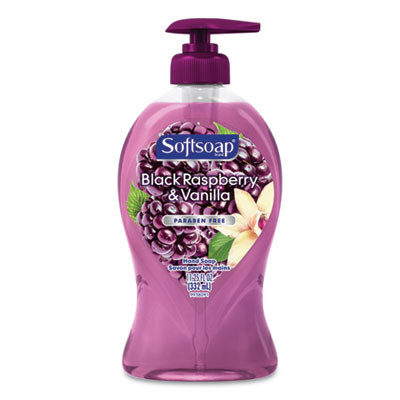 Softsoap LIQUID HAND SOAP PUMP, BLACK RASPBERRY AND VANILLA, 11.25 OZ PUMP BOTTLE (44575EA)