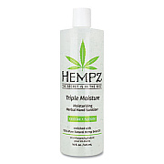 Hempz Antibacterial Triple Moisture Gel Hand Sanitizer, 16 oz Bottle, Enhanced Grapefruit and Sparkling Peach Scent (110274604)