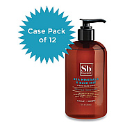 Soapbox Hand Soap, Sea Minerals and Blue Iris, 12 oz Pump Bottle, 12/Carton (77148CT)
