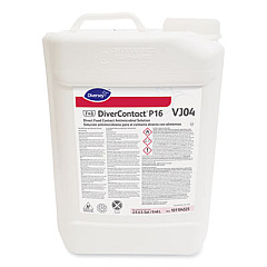 Diversey DIVERCONTACT P16 DIRECT FOOD CONTACT ANTIMICROBIAL SOLUTION, 2.5 GAL BOTTLE (101104525)