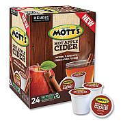Mott's HOT APPLE CIDER K-CUP PODS, 0.79 OZ K-CUP POD, 24/BOX (24442521)