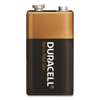 Duracell COPPERTOP ALKALINE 9V BATTERIES (MN1604)