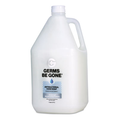 Germs Be Gone Antibacterial Hand Soap, Aloe, 1 gal Cap Bottle, 4/Carton (80814)
