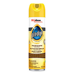 Pledge Furniture Polish, Lemon, 14.2 oz Aerosol Spray (301168EA)