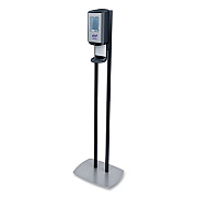 PURELL CS8 Hand Sanitizer Floor Stand with Dispenser, 1,200 mL, 13.5 x 5 x 28.5, Graphite (7418DS)