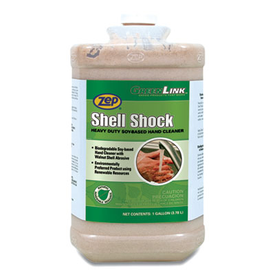 Zep Shell Shock Heavy Duty Soy-Based Hand Cleaner, Cinnamon Scent, 1 gal (318524EA)
