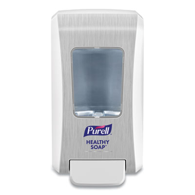 PURELL FMX-20 Soap Push-Style Dispenser, 2,000 mL, 6.5" x 4.68" x 11.66", White, 6/Carton (523006CT)