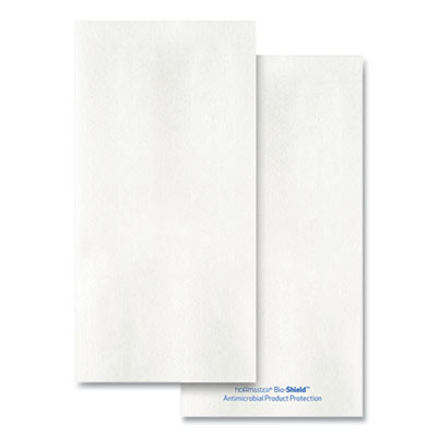 Hoffmaster Bio-shield Dinner Napkins, 1-Ply, 17 x 17, 4.25 x 8.5 Folded, White, 300/Carton (253265)