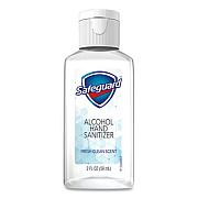 Safeguard Alcohol Hand Sanitizer Gel, 2 oz Flip-Cap Bottle, Fresh Clean Scent, 48/Carton (74439)