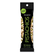 Paramount Farms Wonderful Pistachios, Salt and Pepper, 1.25 oz Pack, 12/Box (091842A25S)