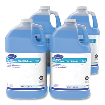 Diversey Suma Freeze D2.9 Floor Cleaner, Liquid, 1 gal, 4/Carton (948030)