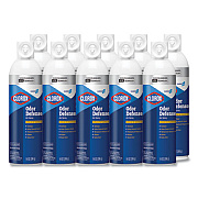 Clorox Commercial Solutions Odor Defense, Clean Air, 14 oz Aerosol Spray, 12/Carton (31711)