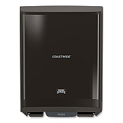 Coastwide Professional J-Series Auto-Cut Hardwound Paper Towel Dispenser, 12.32 x 9.34 x 16.67, Black (24405519)