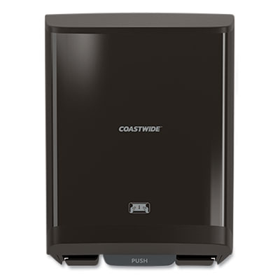 Coastwide Professional J-Series Auto-Cut Hardwound Paper Towel Dispenser, 12.32 x 9.34 x 16.67, Black (24405519)
