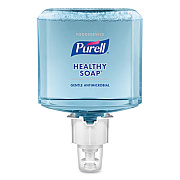PURELL Foodservice HEALTHY SOAP 0.5% BAK Antimicrobial Foam, For ES6 Dispensers, Fragrance-Free, 1,200 mL, 2/Carton (648002CT)