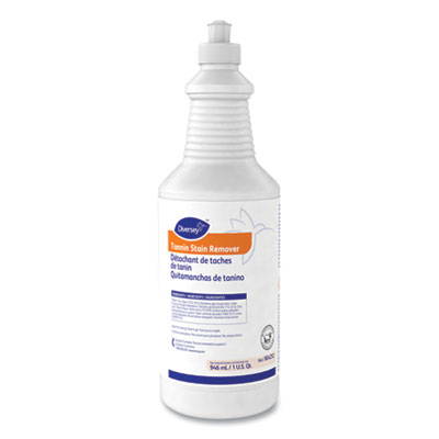 Diversey Tannin Stain Remover, 32 oz Bottle, Fruity, 6/CT (904252)