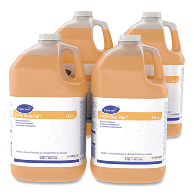 Diversey Suma Stop Slip Traction Treatment, Unscented, 1 gal Bottle, 4/Carton (904678)