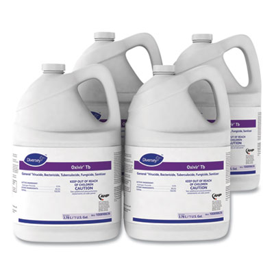 Diversey Oxivir TB, Natural Cherry Almond Scent, 3.78 L Container, 4/Carton (100898636)
