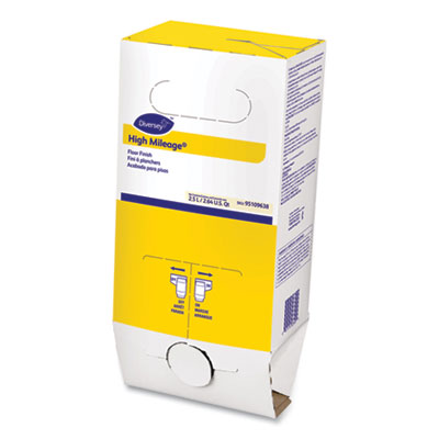 Diversey HIGH MILEAGE UHS FLOOR FINISH, LIGHT SCENT, LIQUID, 84.5 OZ PROSPEED BAG-IN-BOX, 6/CARTON (913528)