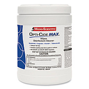 Opti-Cide Max Disinfectant Wipes, 6 x 6.75, White, 160/Canister (M60034EA)