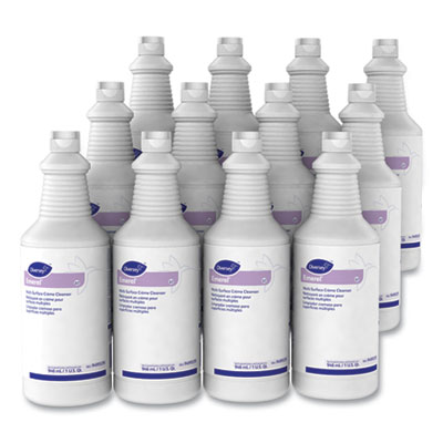 Diversey Emerel Multi-Surface Creme Cleanser, Fresh Scent, 32 oz Bottle, 12/Carton (94995295)
