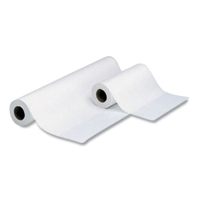 TIDI CHOICE HEADREST PAPER ROLL, SMOOTH-FINISH, 8.5" X 225 FT, WHITE, 12/CARTON (541707)