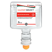 SC Johnson Professional InstantFOAM COMPLETE PURE Alcohol Hand Sanitizer, 1 L Refill, Fragrance-Free, 3/Carton (IFC1TF)