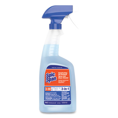 Spic and Span Disinfecting All-Purpose Spray and Glass Cleaner, Fresh Scent, 32 oz Spray Bottle (75353EA)