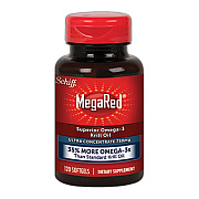 MegaRed Ultra Concentration Omega-3 Krill Oil Softgel, 120 Count (10065)