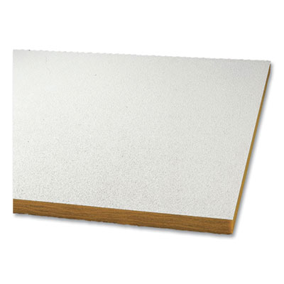 Armstrong Optima Ceiling Tiles, Non-Directional, Square Tegular (0.56"), 48" x 48" x 1", White, 6/Carton (3256B)