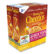 Cheerios Honey Nut Cereal, 27.5 oz Box, 2/Pack (GEM43544)