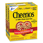 Cheerios Whole Grains Oat Cereal, 20.35 oz Box, 2/Pack (GEM43509)