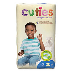 Cuties 1980541 Premium Jumbo Diapers