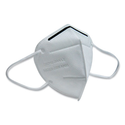 GN1 KN95 Mask, White, 10/Pack (KN95ESPK)