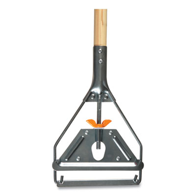 Coastwide Professional Side-Gate Wet-Mop Handle with Metal Head, Wood, 60" Handle, Natural (24420008)