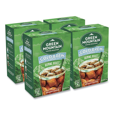 Green Mountain Coffee 24404557 Alpine Roast Cold Brew SteePack Filters