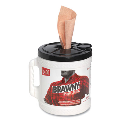 Brawny 698144 Professional D400 Disposable Cleaning Towel System