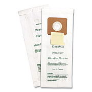 Green Klean Replacement Vacuum Bags, Fits CleanMax Pro/Cadet/Riccar 4000/2000/Tennant/Tornado CK, 10/Pack (CLNMAXP)
