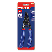 Workpro Tapered Nose Spring-Loaded Multi-Purpose Wiring Tool, Metric Bolt, AWG/Metric Wire, 7" Long, Metal, Blue/Red Soft-Grip Handle (W091019WE)
