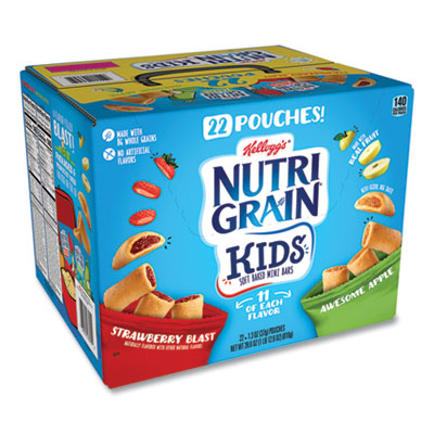 Kellogg's Nutri-Grain Soft Baked Breakfast Bar Minis, Variety Pack, (23695)