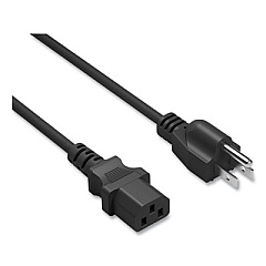 NXT Technologies AC Replacement Power Cord, Black (24400019)