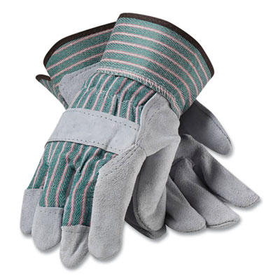 PIP 177098 Bronze Series Leather/Fabric Work Gloves