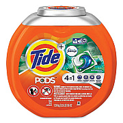 Tide Pods, Febreze Botanical Rain Scent, 54 Pods/Pack (91618)