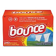 Bounce Fabric Softener Sheets, Outdoor Fresh, 240 Sheets/Pack (07312)