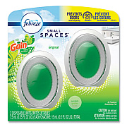 Febreze smallSPACES, Gain Original Scent, 7.5 mL Cartridge, 2/Pack (93330EA)