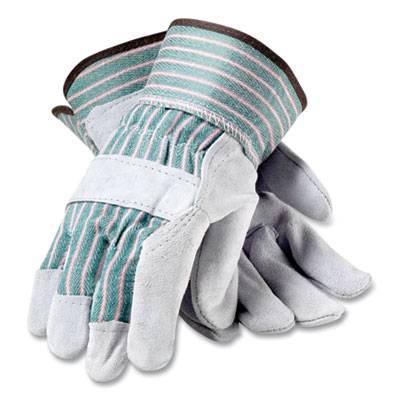 PIP 177099 Bronze Series Leather/Fabric Work Gloves